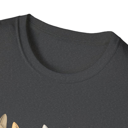 Purrfect Happy Meowwventine's T-Shirt | Adorable Cats with Heart Sunglasses | Unique Valentine's Day Gift for Cat Lovers
