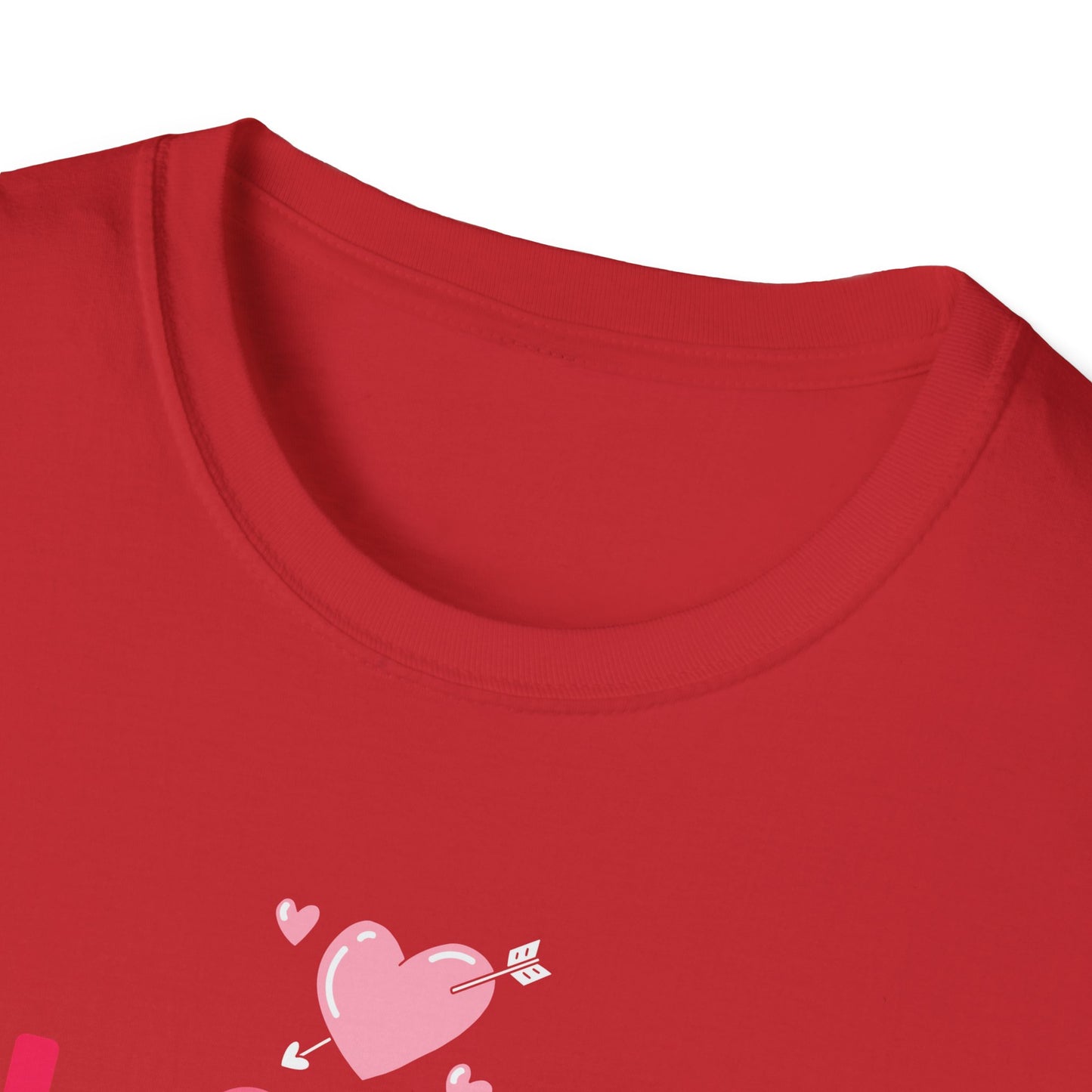 Adorable Valentine's Day T-Shirt: Love Kisses Be Mine | Romantic Cupid Heart Tee for Couples & Sweet Gifts