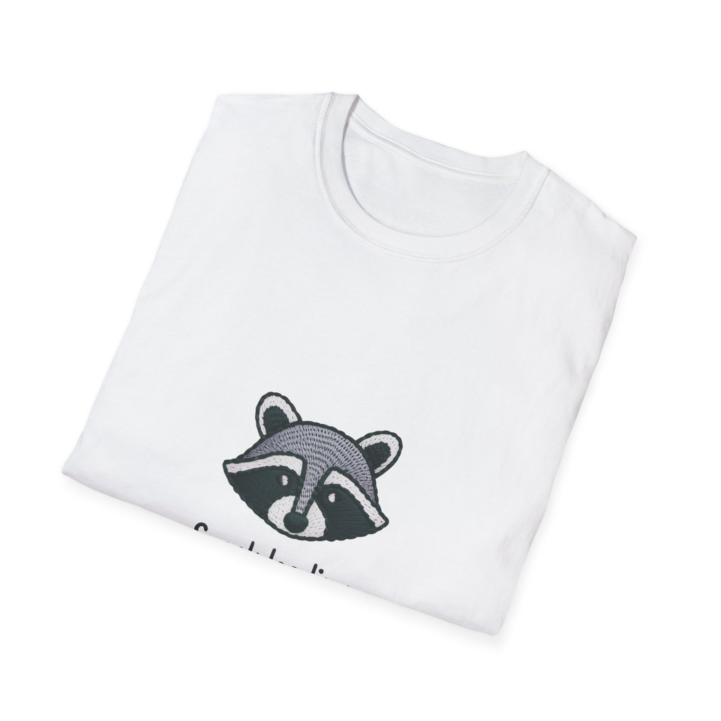 Adorable 'Snack Loading' Raccoon T-Shirt | Funny Animal Foodie Tee | Unique Gift for Raccoon Lovers & Snack Enthusiasts