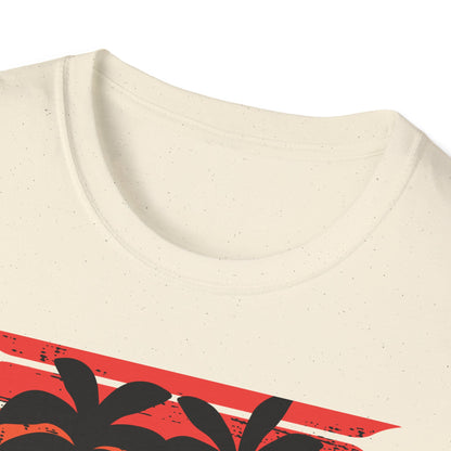 Awesome Vintage Hawaii Surf Session 1987 T-Shirt | Retro Palm Tree Beach Sunset Tee for 80s Style