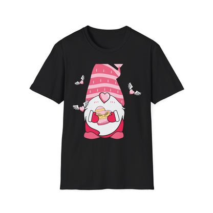 Adorable Valentine's Day Gnome T-Shirt | Sweet Heart Gift Tee for Her & Couples