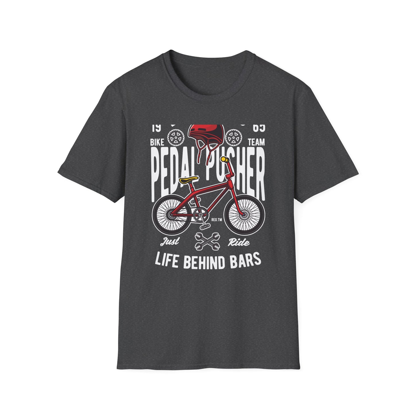 Vintage 1965 Bicycle Club T-Shirt - Epic "Life is Better Behind Bars" BMX Rider Tee & Cycling Gift