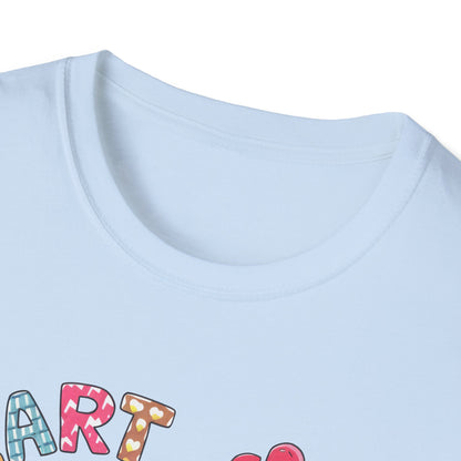 Bold Heart Crusher Monster Truck T-Shirt | Sassy Anti-Valentine's Day Tee | Funny Broken Heart Love Graphic Apparel