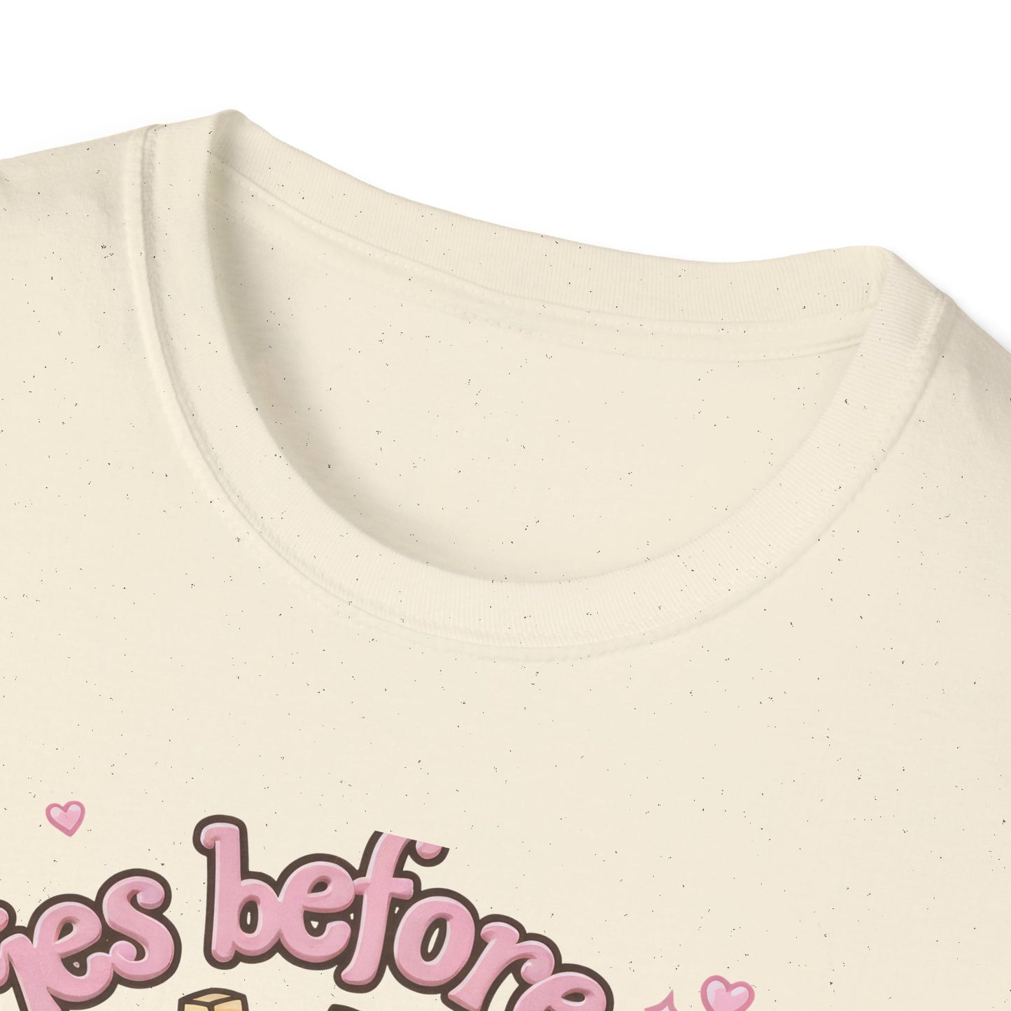 Cute 'Fries Before Guys' T-Shirt | Adorable Pink French Fry Lover Tee | Funny Foodie Graphic Top for Women & Teens