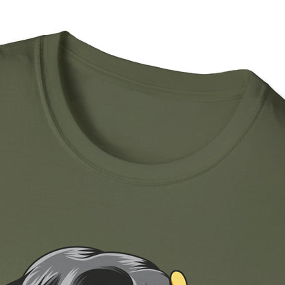 Vibrant Melting Skull Zombie Emoji T-Shirt | Edgy Streetwear Monster Tee | Unique Graphic Art Statement Apparel