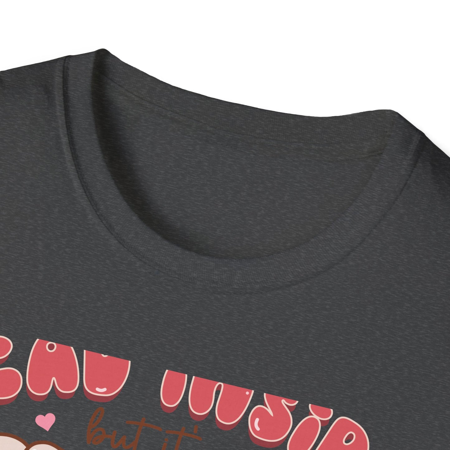 Trendy Dead Inside But Valentine's T-Shirt - Cute Goth Rib Cage Hearts & Daisies Tee | Unique Anti-VDay Humor Gift