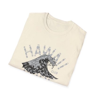 Epic Hawaii Surf Club T-Shirt - Vintage Wave Graphic Tee for Ocean Lovers | Classic Beach Life Summer Apparel