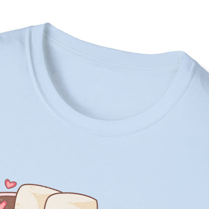 Sweet True Love Hot Chocolate T-Shirt | Adorable Marshmallow Couple Valentine's Day Gift Tee