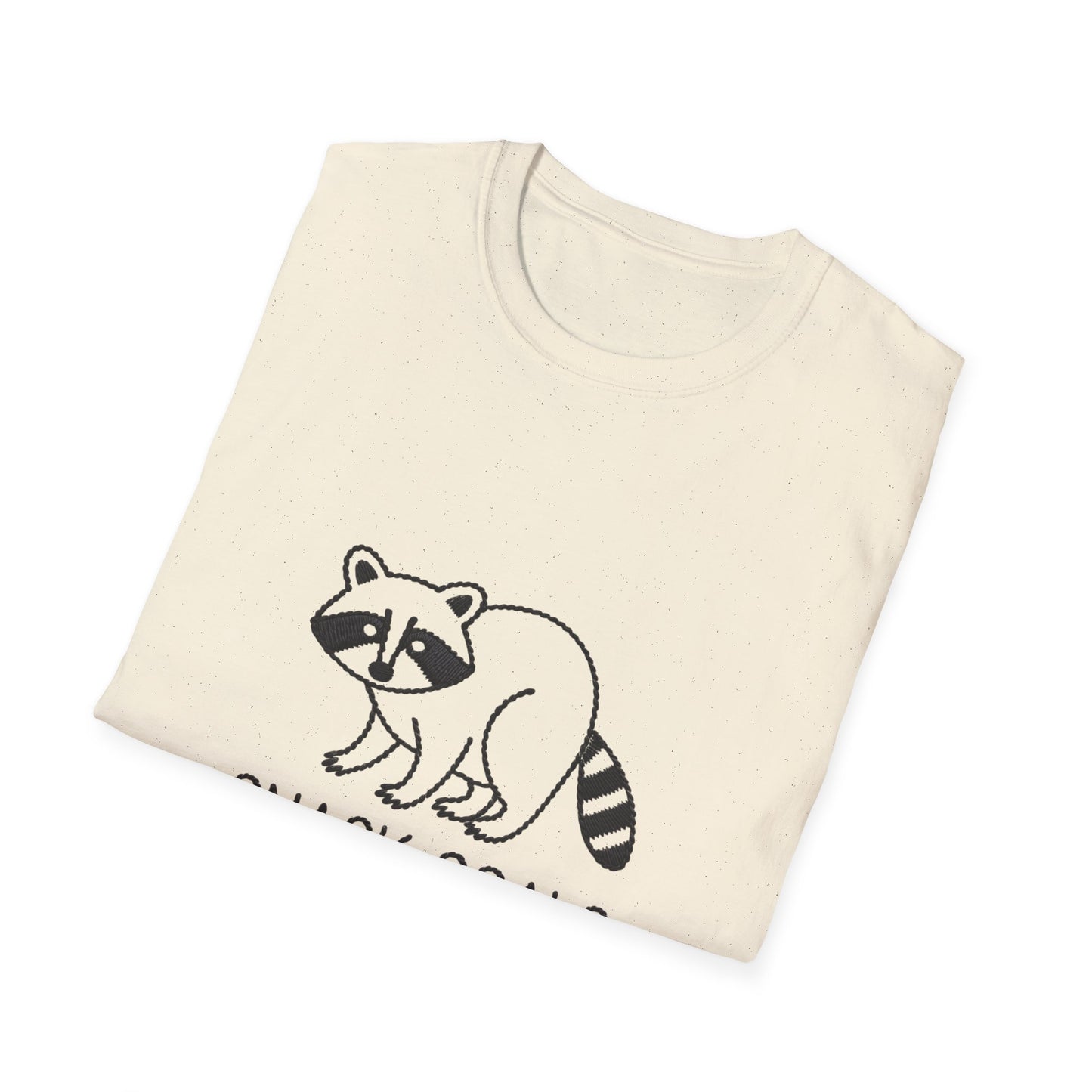 Adorable Raccoon 'Snack Goals' T-Shirt | Funny Foodie Animal Lover Tee | Ultimate Cozy Gift for Snack Enthusiasts