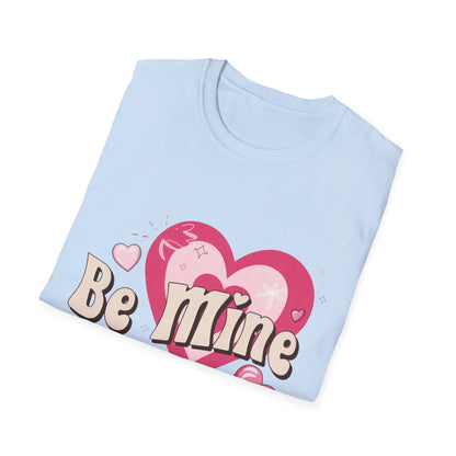 Sweet "Be Mine" Retro T-Shirt | Adorable Valentine's Day Heart Graphic Tee | Perfect Romantic Gift