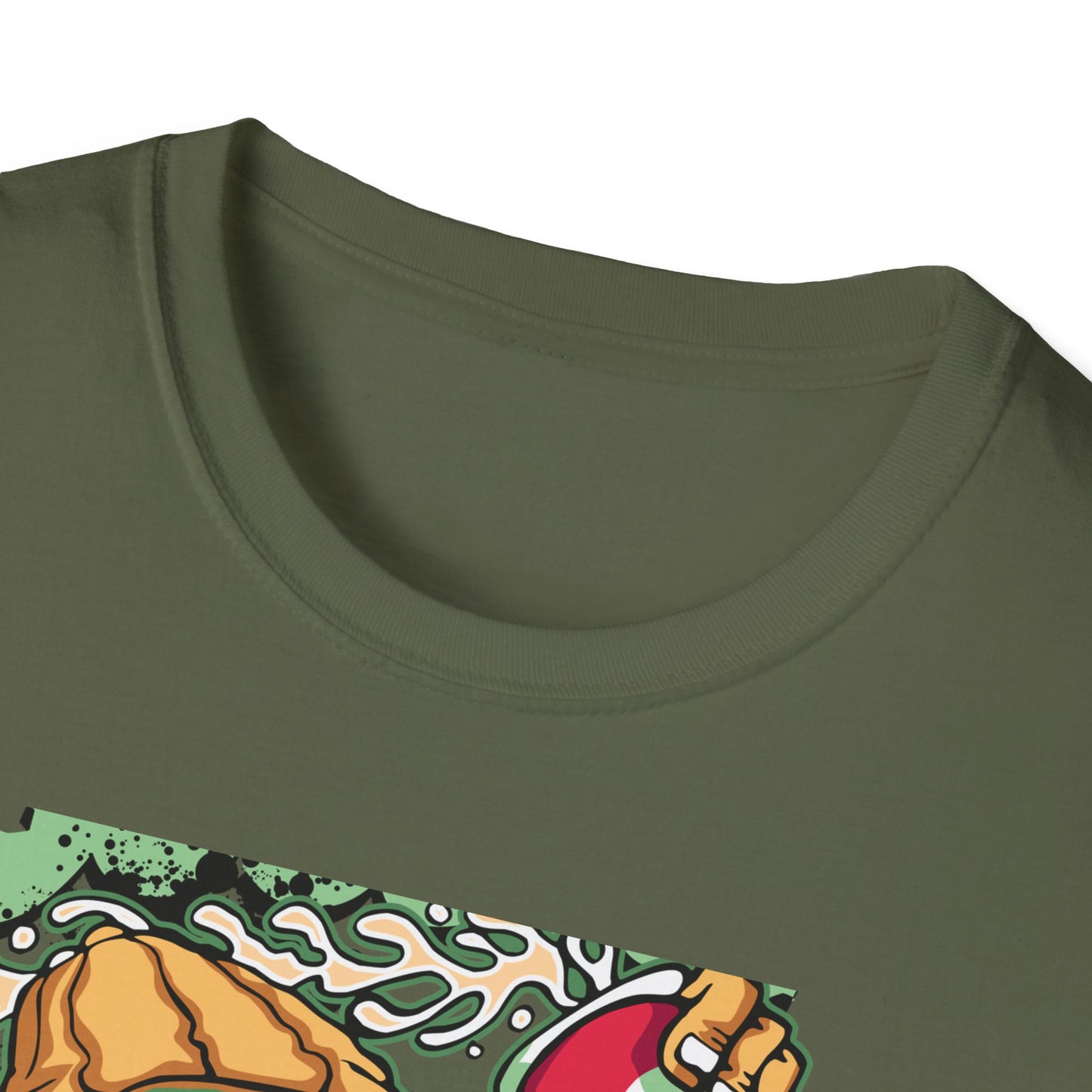 Rad Go Scoot Monster Rider T-Shirt - Unique Urban Cartoon Scooter Streetwear Tee