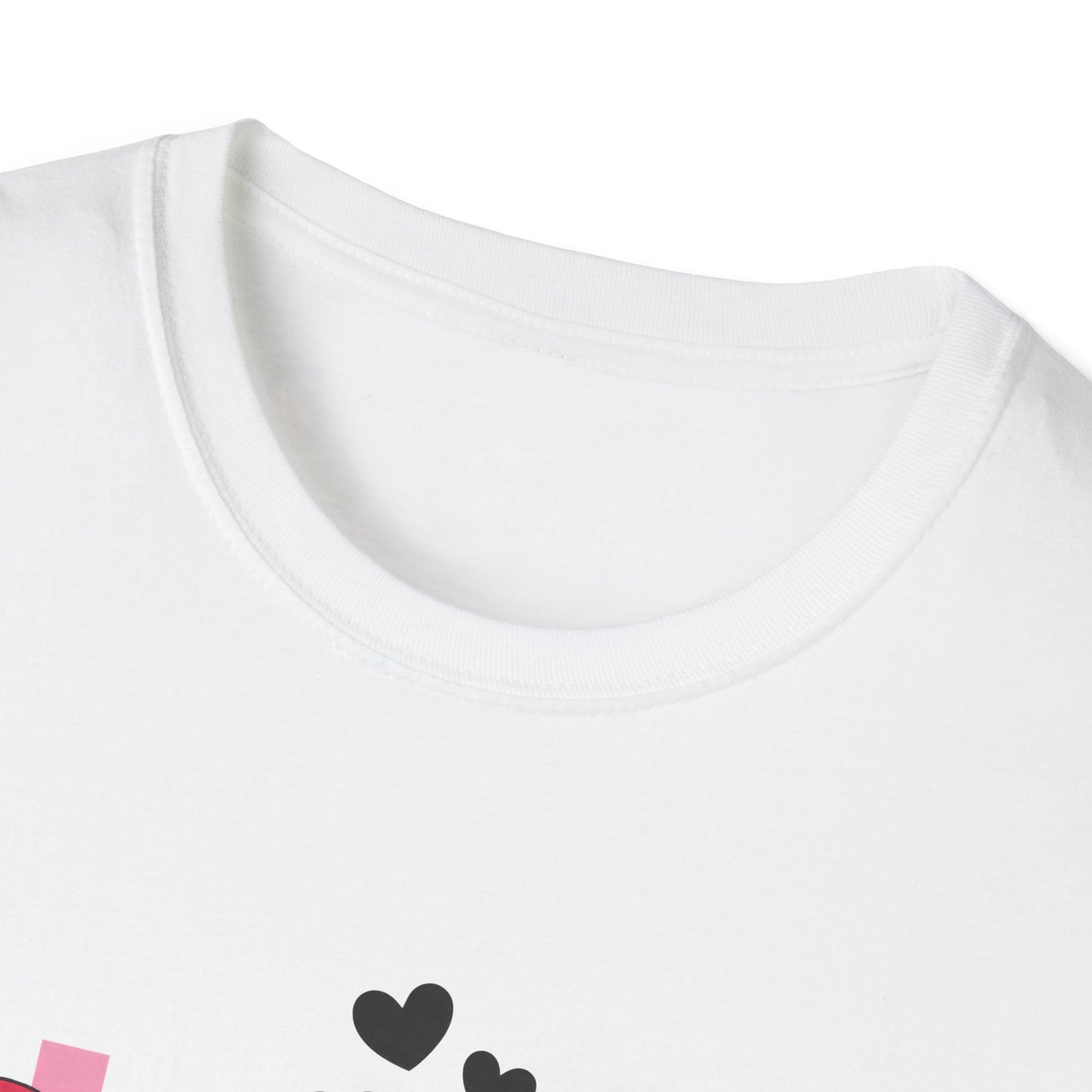 Adorable You + Me = Love Cartoon Hearts T-Shirt - Perfect Romantic Couple's Gift & Valentine's Day Tee