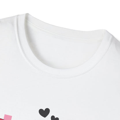 Adorable You + Me = Love Cartoon Hearts T-Shirt - Perfect Romantic Couple's Gift & Valentine's Day Tee