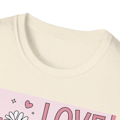Love You Forever Floral T-Shirt | Romantic Valentine's Day Tee | Sweet Anniversary Gift for Her