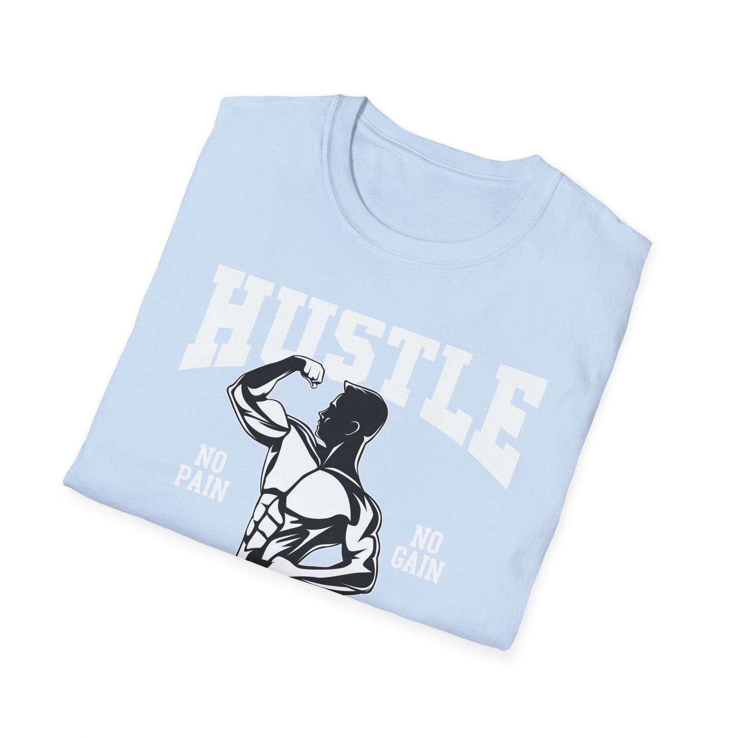 Ultimate No Pain No Gain Bodybuilding T-Shirt | Epic Gym Workout Fitness Muscle Motivator Tee for Dedicated Lifters & Athletes