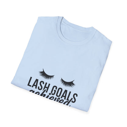 Mysterious Glam Eyelashes T-Shirt | Chic Beauty Fashion Tee | Unique Gift for Her | Stunning Dark Design