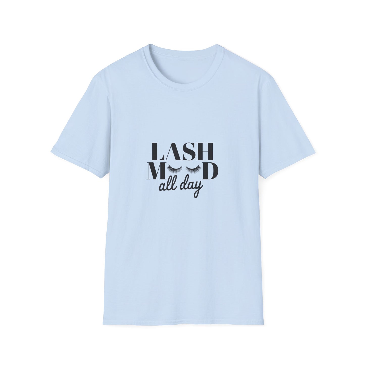 Chic Lash Addict T-Shirt - Trendy Eyelash Lover & Makeup Artist Tee | Glam Beauty Fashion Gift for Her