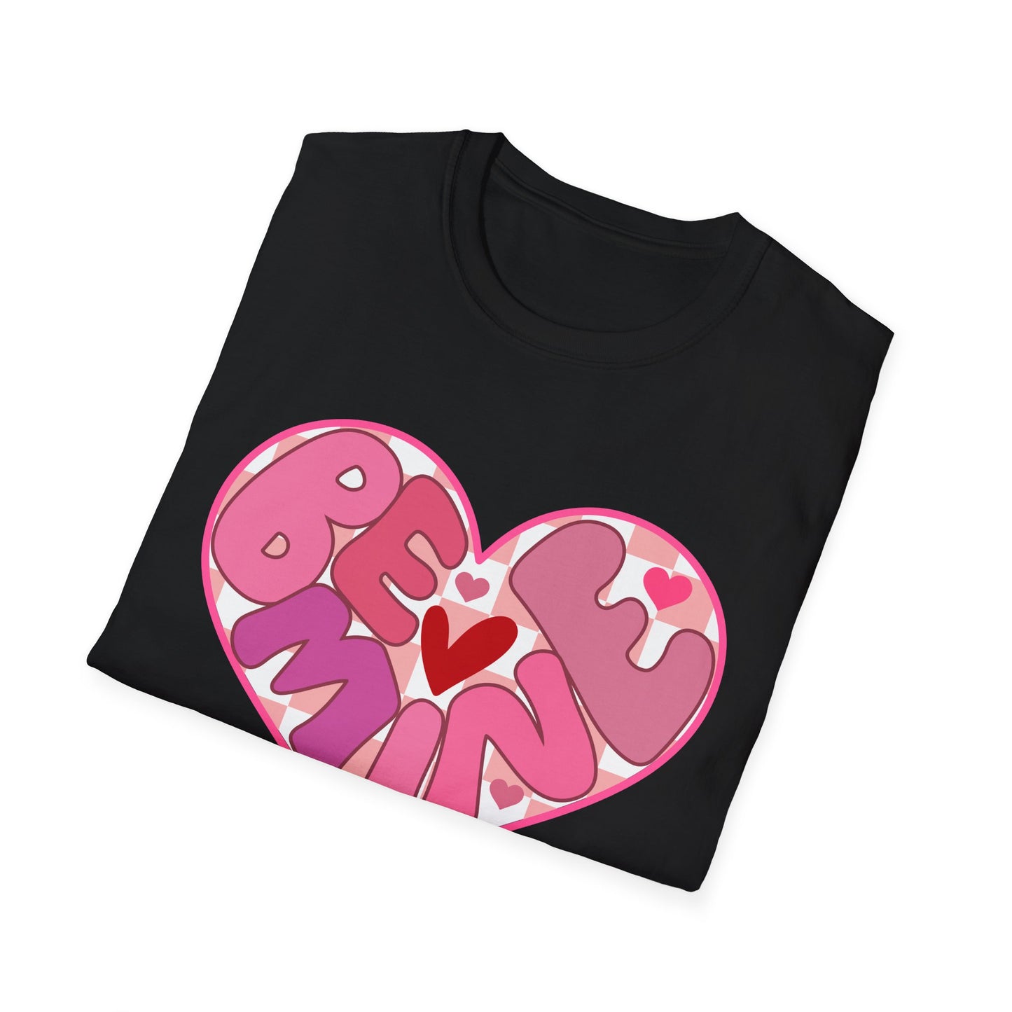 Sweet Be Mine Heart T-Shirt | Adorable Valentine's Day Love Tee | Retro Pink Aesthetic Gift for Her