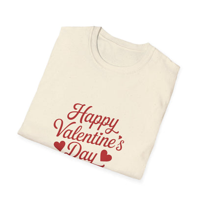 Charming Happy Valentine's Day T-Shirt | Sweet Hearts Romantic Love Tee Gift for Couples