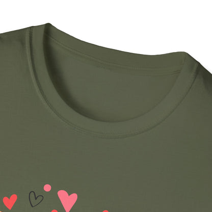 Retro Xoxo Y'all T-Shirt | Groovy Hearts Southern Charm Love Tee | Sweet Valentine's Day & Galentine's Gift | Trendy Hugs & Kisses Shirt