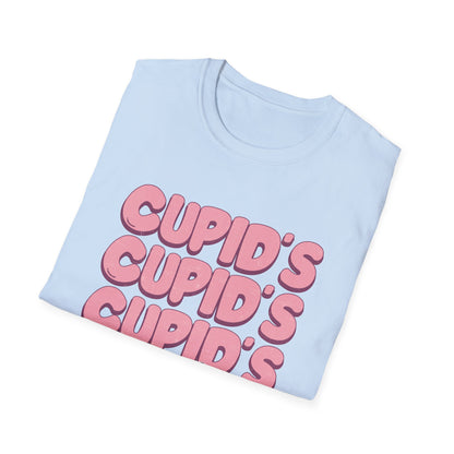 Groovy Cupid's Vibes T-Shirt | Sweet Retro Valentine's Day Love Tee | Adorable Distressed Graphic Gift