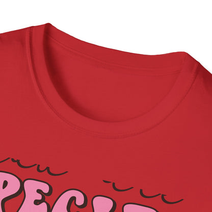 Groovy 'You Are Special To Me' T-Shirt | Retro Smiley Heart Eyes Tee | Unique Appreciation Gift for Loved Ones