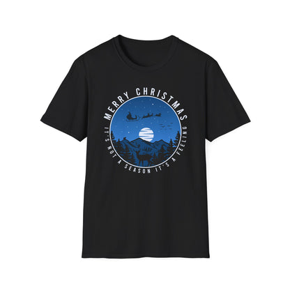Magical Christmas Feeling T-Shirt | Santa, Reindeer & Winter Wonderland Tee | Festive Holiday Gift | Unique Nature Design