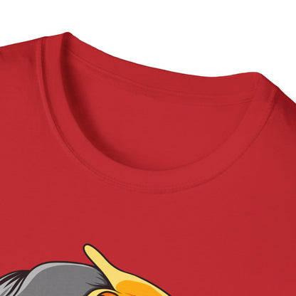 Epic Melting Skull Sick Emoji T-Shirt | Unique Duality Design for Edgy Statement Style & Dark Humor
