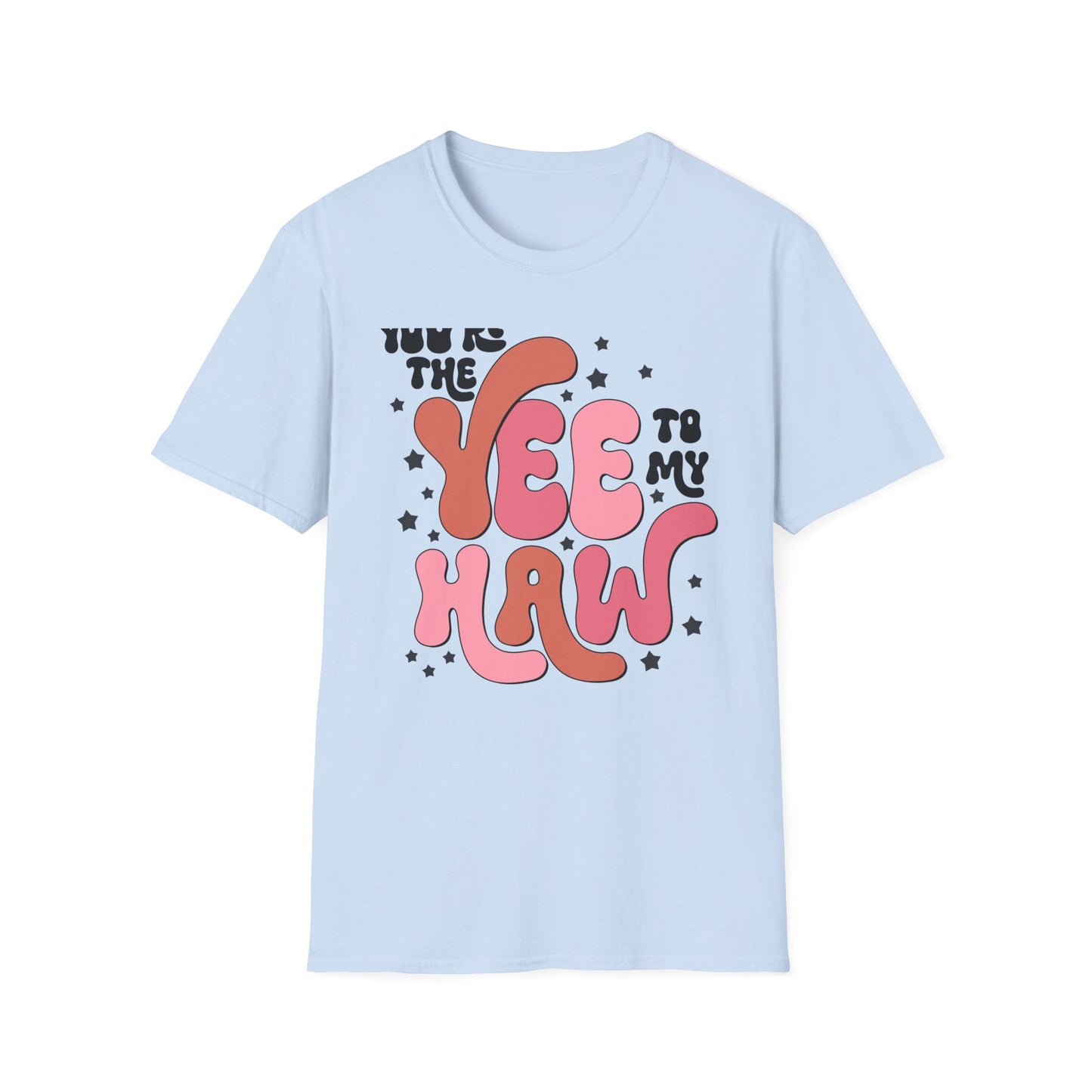 Groovy Yee Haw T-Shirt | Retro Western Cowgirl Tee | Vintage Nashville Rodeo Top for Women | Trendy Southern Festival Gift
