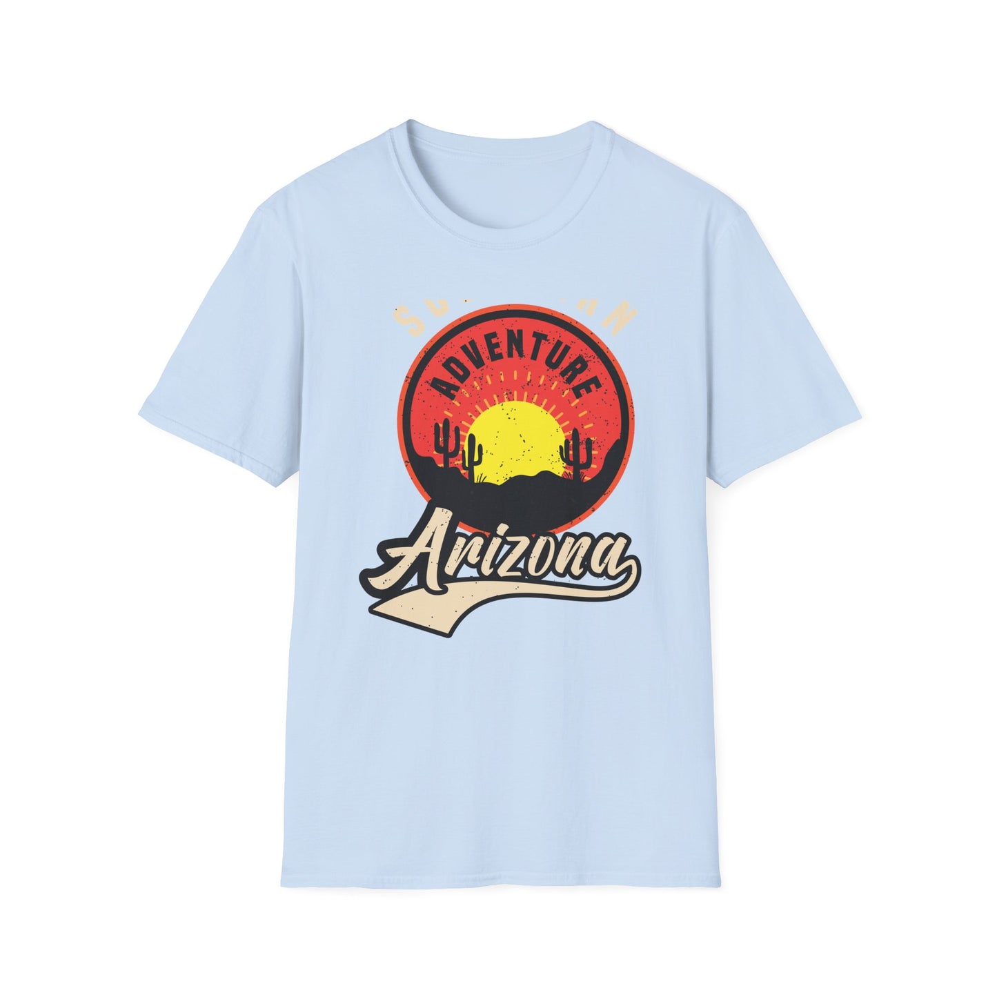 Southern Arizona Adventure T-Shirt: Vintage Desert Sunset & Cactus Tee - Explore the Southwest!