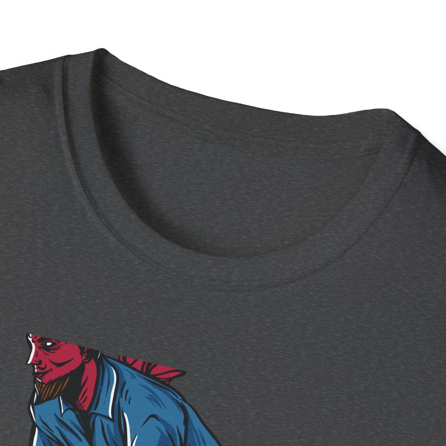 Rad Devil Cyclist T-Shirt - Edgy Urban Bike Rider Tee | Unique Men's & Women's Cycling Apparel
