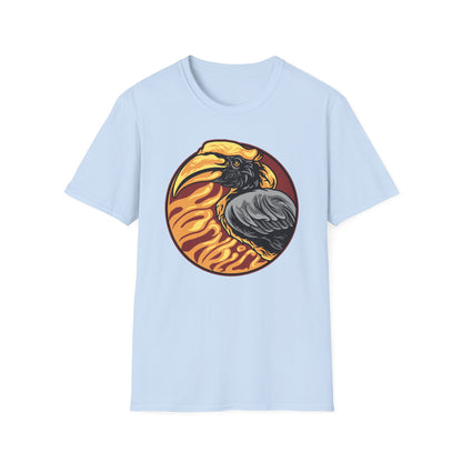 Striking Hornbill Bird T-Shirt - Bold Exotic Jungle Wildlife Graphic Tee | Unique Nature Lover Gift for Men & Women