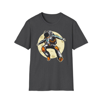 Epic Astronaut Moon Float T-Shirt | Gravity-Defying Space Explorer Tee | Cool Cosmic Gift for Men & Women