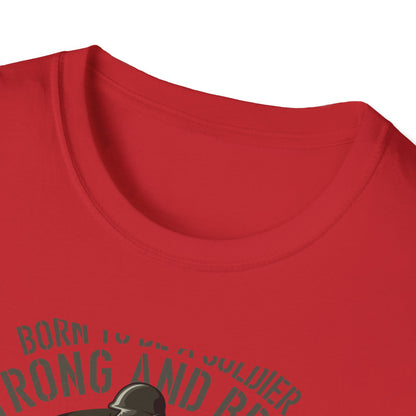 Proud Army Veteran T-Shirt - Strong & Brave Soldier Design | Honoring USA Military Service Gift