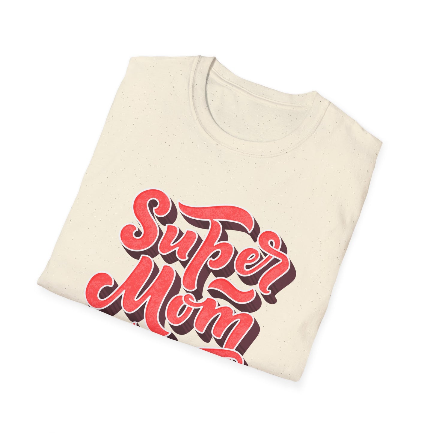 Super Mom T-Shirt | Vibrant Retro Script Tee | Ultimate Mother's Day Gift for Best Moms & Women