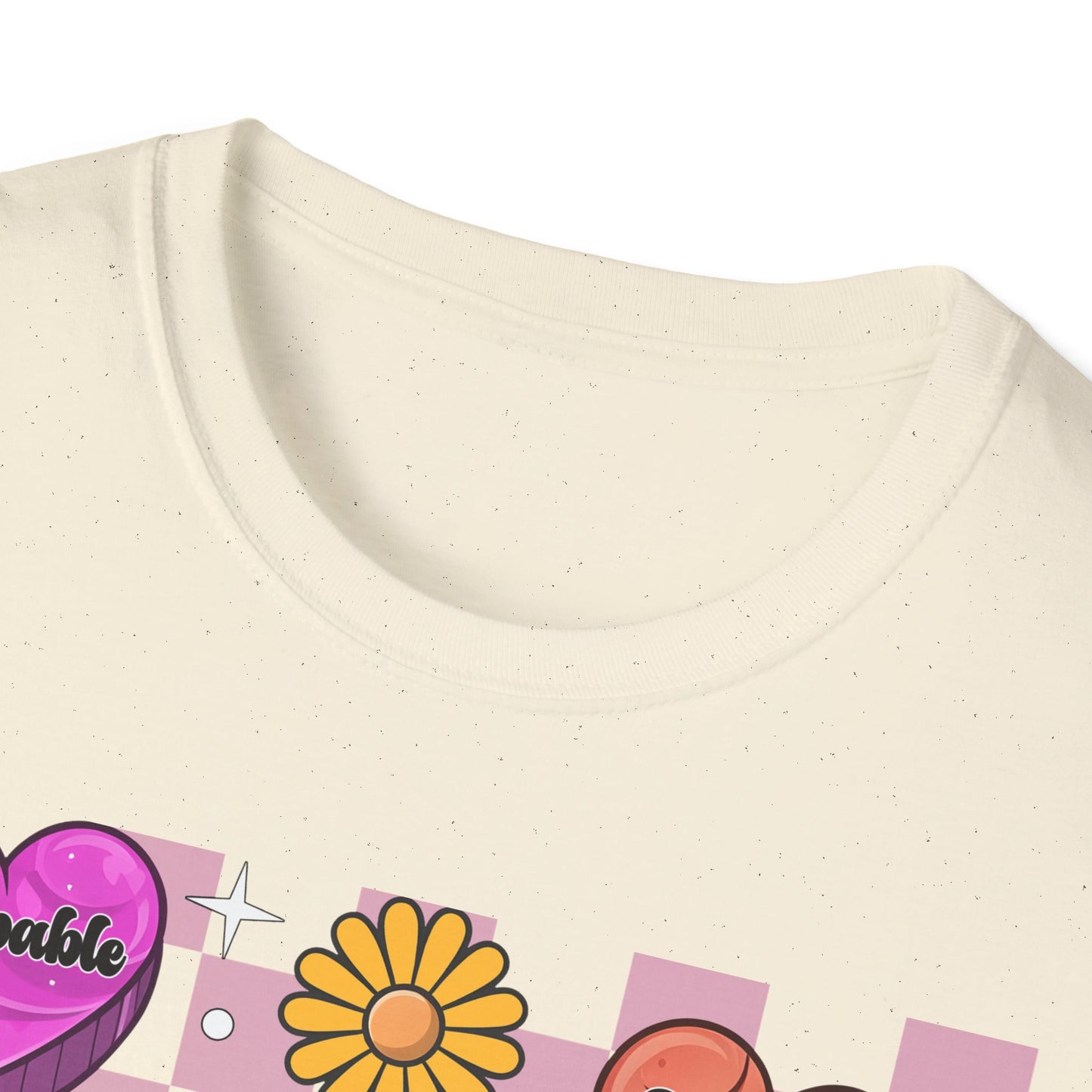 Groovy Empowering 'You Are' Affirmation T-Shirt - Vibrant Self-Love & Positive Vibes Tee for Women & Teens