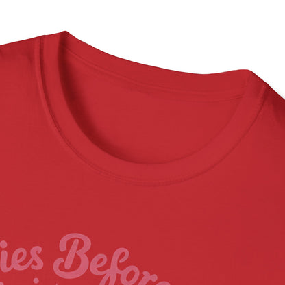 Must-Have 'Fries Before Guys' T-Shirt - Cute French Fry Tee for Sassy Women & Galentine's Day Fun!