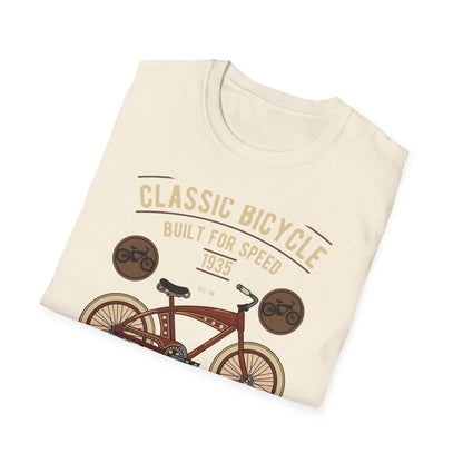 Legendary 1935 Classic Bicycle T-Shirt - Authentic Vintage Cycling Enthusiast Tee | American Made Retro Bike