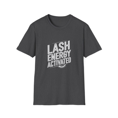 Lash Energy Activated T-Shirt | Chic Beauty & Lash Tech Tee | Empowering Style for Makeup Artists & Enthusiasts | Must-Have