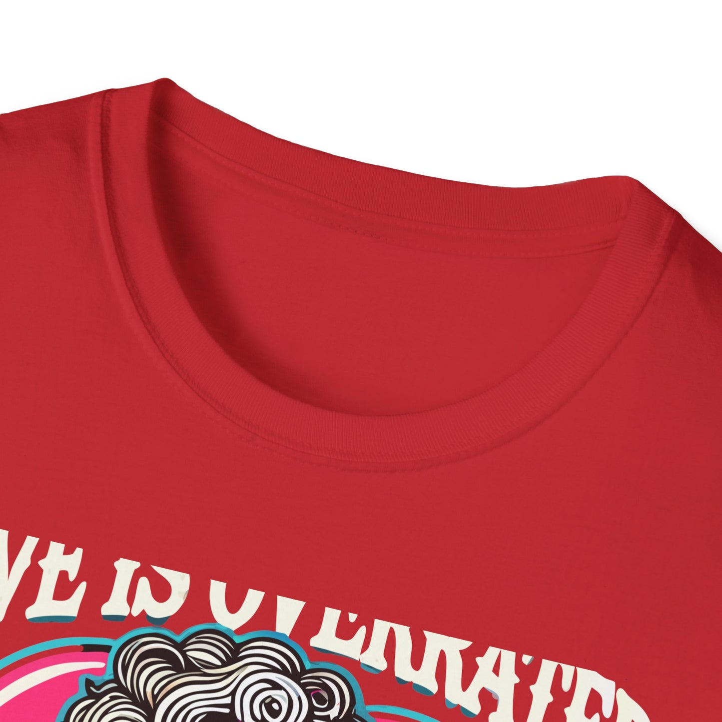Hilarious 'Love Is Overrated Pass The Snacks' T-Shirt - Anti-Valentine's Day Cupid & Fries Tee. Perfect for Singles & Snack Lovers!