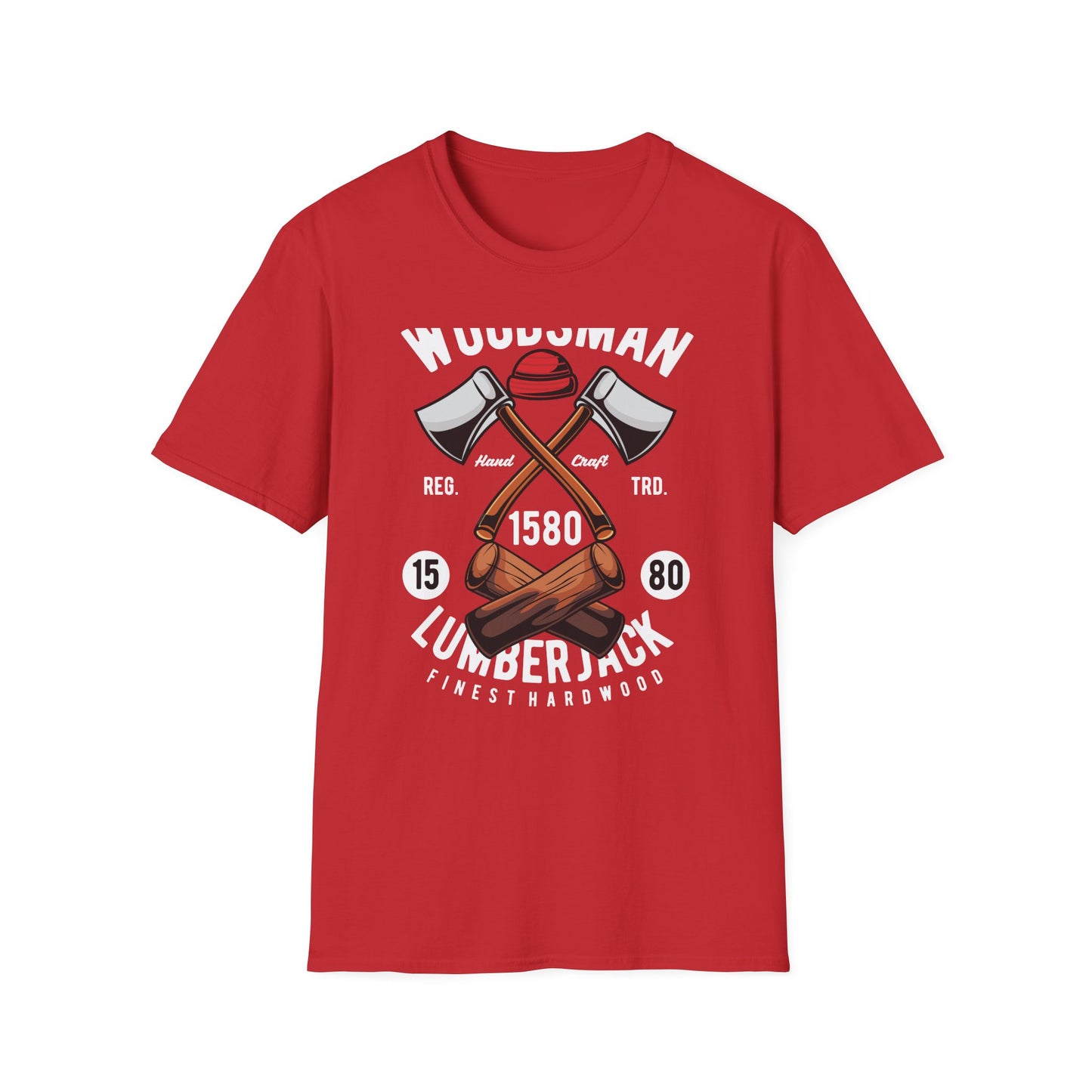 Ultimate Lumberjack T-Shirt | Authentic Woodsman Axes & Logs Vintage Tee | Rustic Outdoor Apparel Gift
