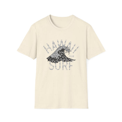 Epic Hawaii Surf Club T-Shirt - Vintage Wave Graphic Tee for Ocean Lovers | Classic Beach Life Summer Apparel