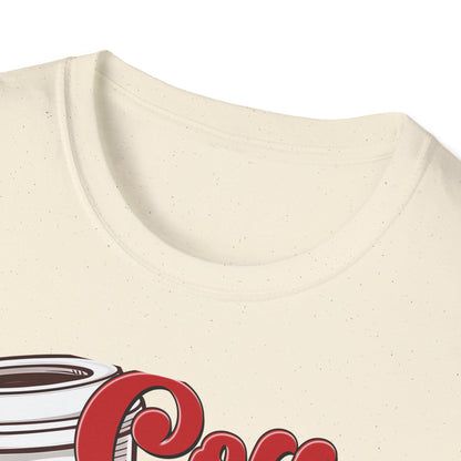 Coffee Is My Valentine Gnome T-Shirt | Charming Heart Coffee Lover Tee | Funny Anti-Valentine's Day Gift for Singles & Sweet Tooths