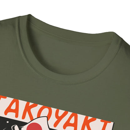 Epic Takoyaki Planet T-Shirt | Stellar Japanese Street Food & Space Lover Graphic Tee | Unique Japan Culture Apparel