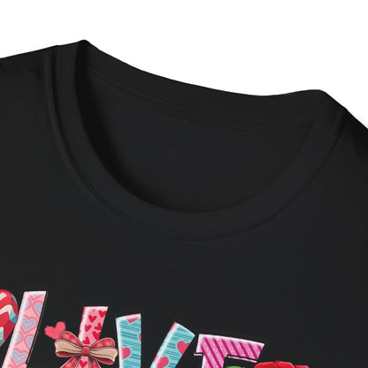 Ultimate Live Laugh Love T-Shirt | Charming Valentine's Gnome & Rose Heart Tee | Expressive Gift for Her