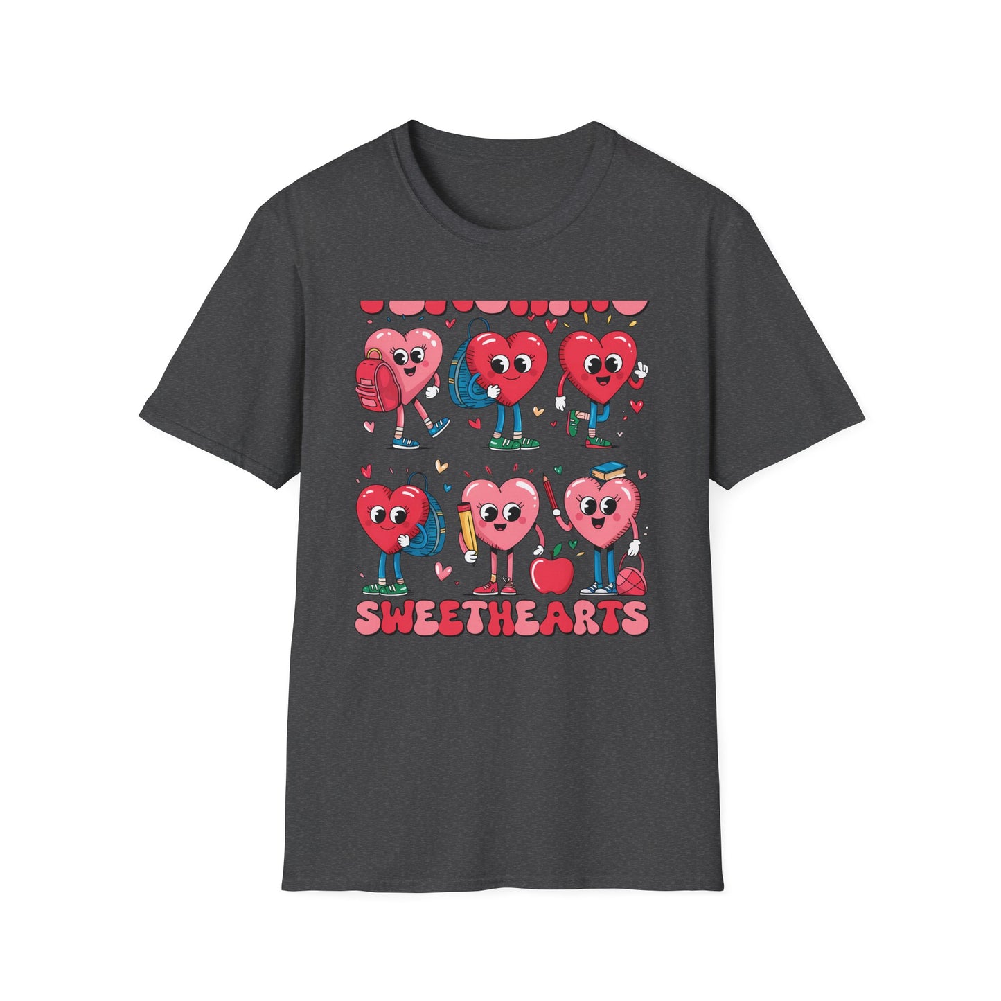 Adorable Teaching Sweethearts T-Shirt - Whimsical Teacher Appreciation Gift | Back to School Educator Tee