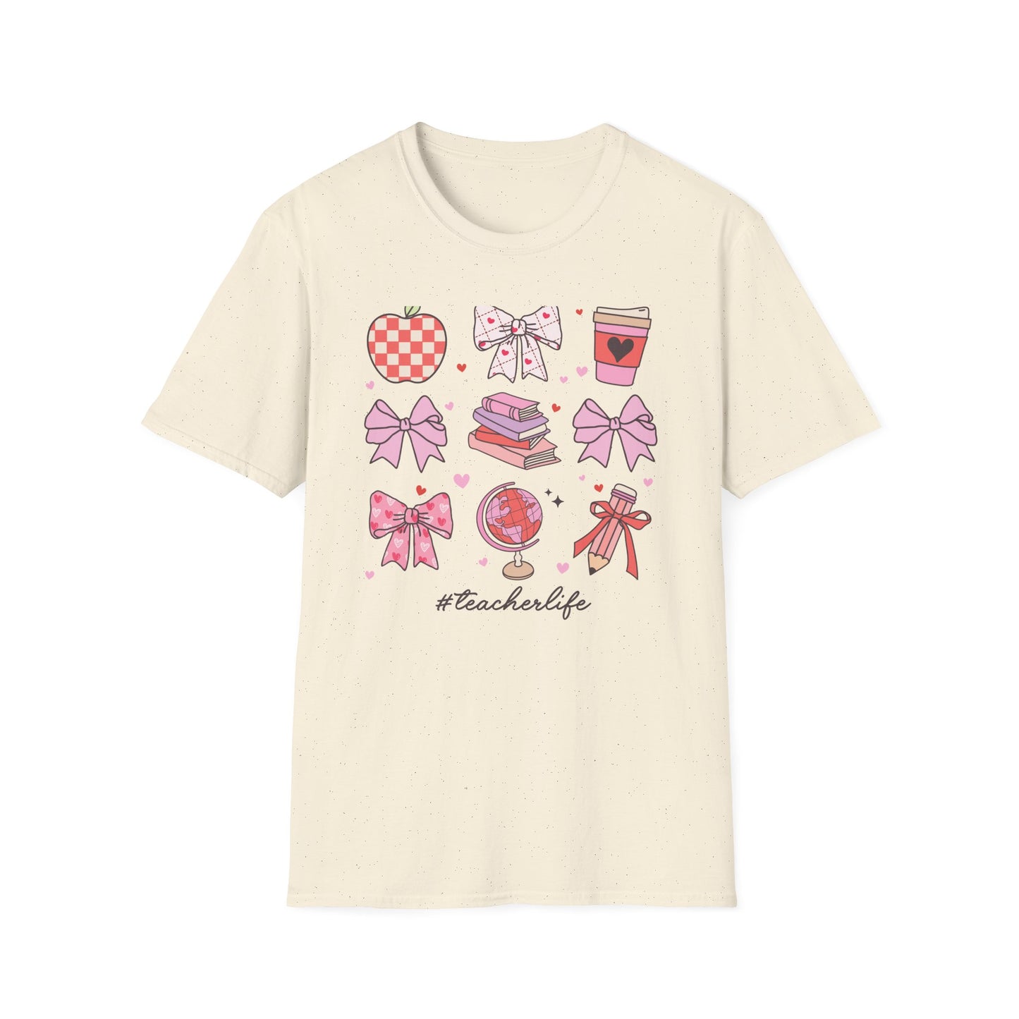 Adorable #TeacherLife T-Shirt - Cute Educator Gift for Back to School & Appreciation Day! Cozy & Inspiring Design