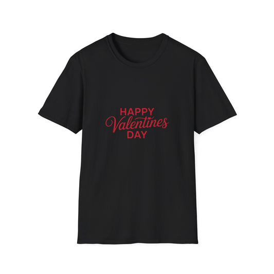 Celebrate Love: Happy Valentine's Day T-Shirt | Charming Romantic Gift Tee for Couples & Lovers