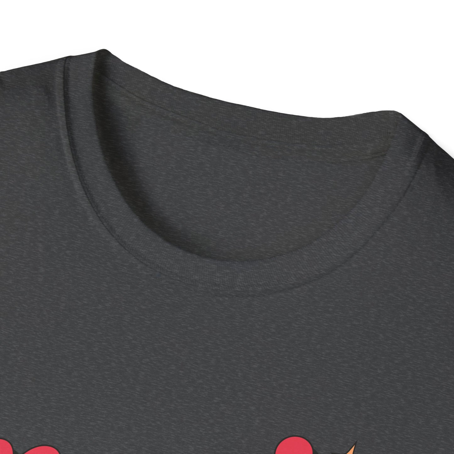 Enchanting 'Magic of Love' Groovy T-Shirt | Retro Valentine's Day Heart Tee | Whimsical, Cute & Romantic Gift