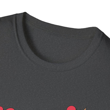 Enchanting 'Magic of Love' Groovy T-Shirt | Retro Valentine's Day Heart Tee | Whimsical, Cute & Romantic Gift